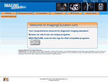 Tablet Screenshot of imagingeducation.com